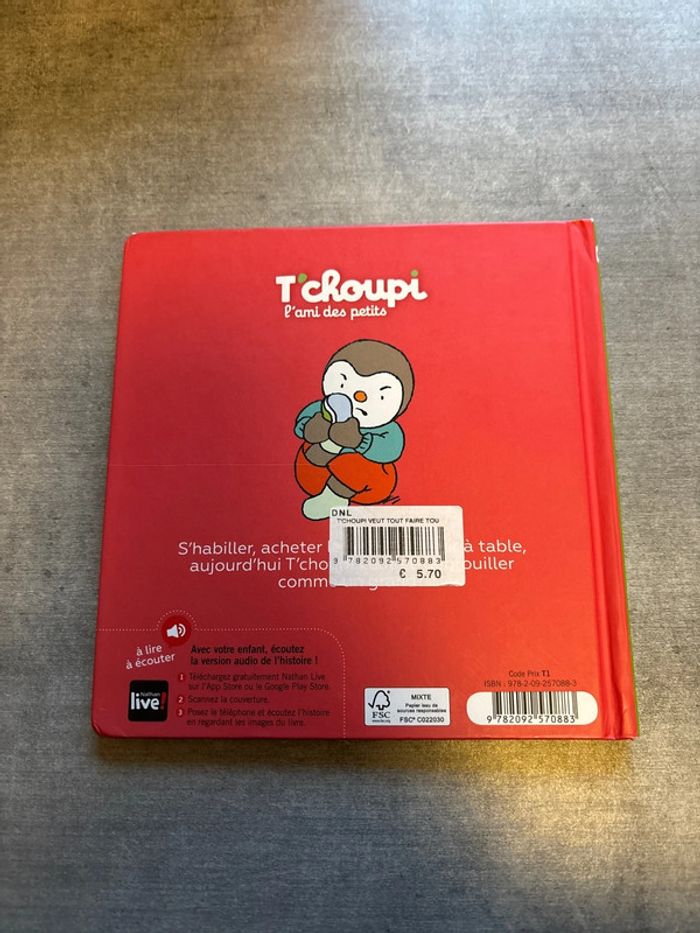 Livre T’choupi veut tout faire tout seul - photo numéro 3