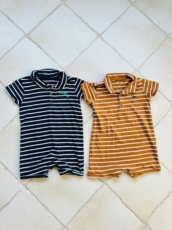 Lot de 2 combishorts taille 3 ans