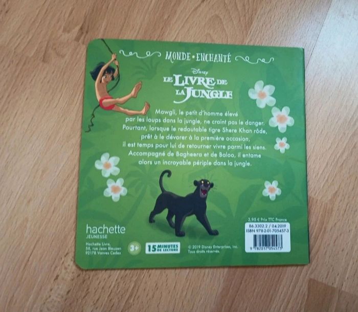 Livre le livre de la jungle - photo numéro 2