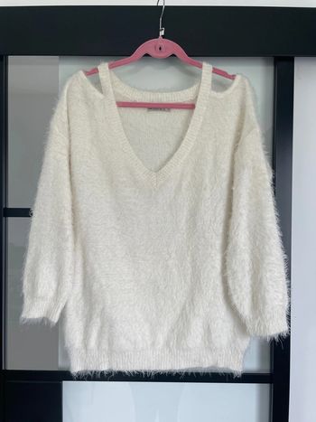 Pull crème tout doux