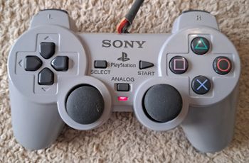 🎮 Manette officielle DualShock grise Sony PlayStation 1 PS1