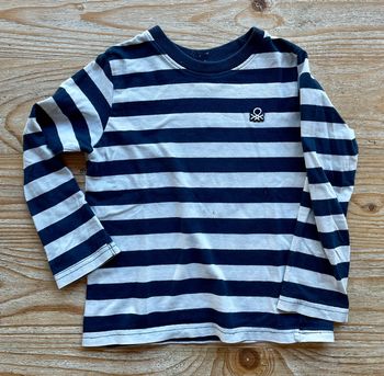 Tee-shirt marinière garçon 3 ans