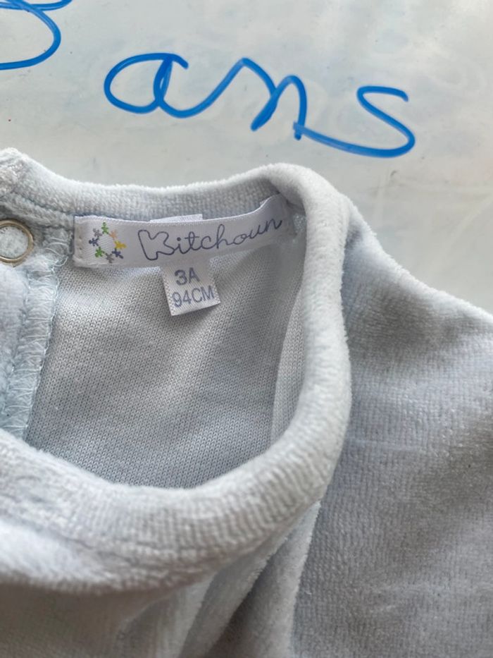 Pyjama chaud 1 pièce - 3 ans - Kitchoun - TBE - photo numéro 5
