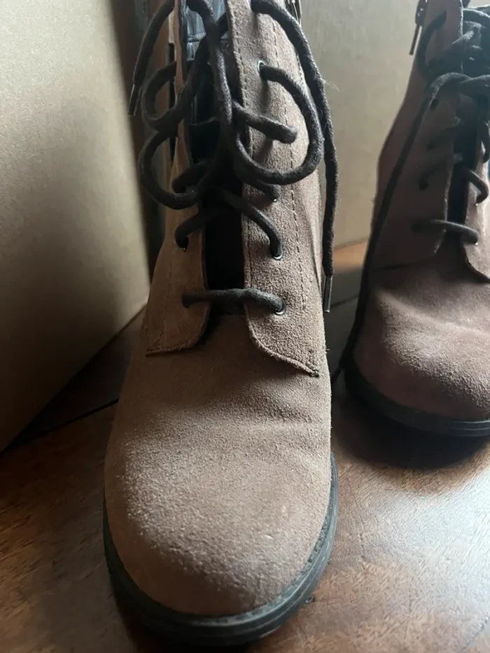 Bottines marron - photo numéro 3