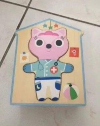 Puzzle en bois Djeco Dressup-Mix