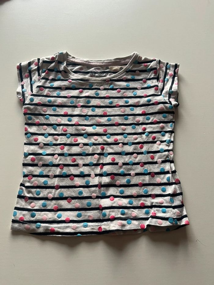 Tshirt blanc et noir