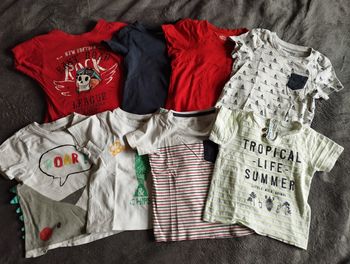 Lot t-shirt MC 24 mois