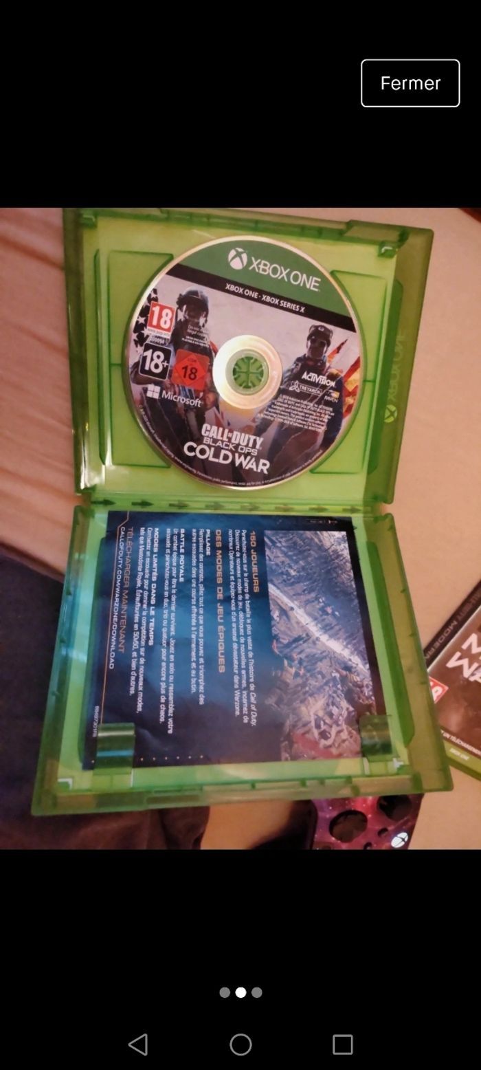 Call of duty cold War Xbox one - photo numéro 2