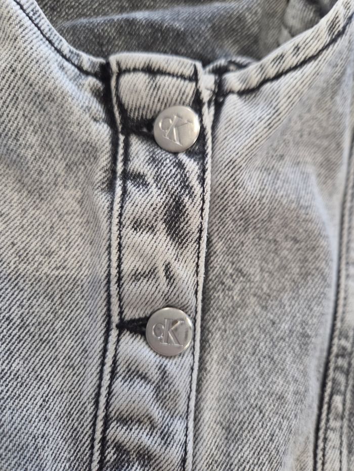 Robe Calvin Klein en Jean - photo numéro 4