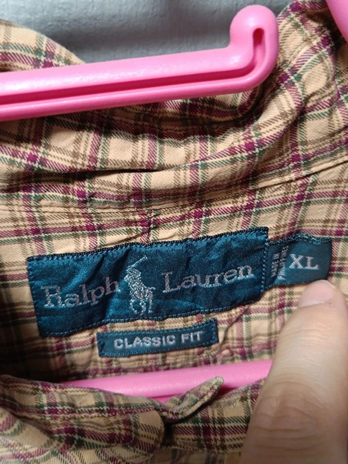 Chemise Ralph Lauren à Carreaux – Classic Fit Taille XL - photo numéro 4