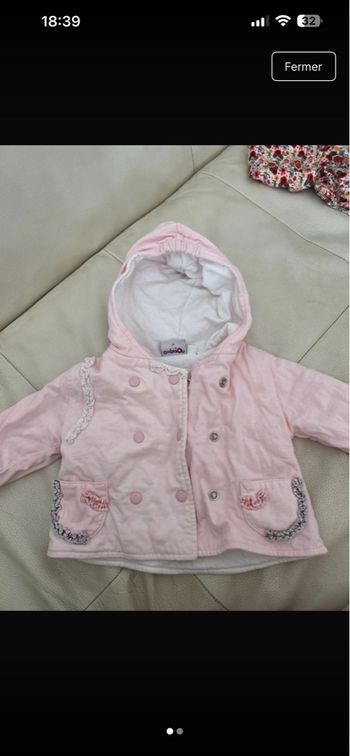 Manteau bébé 1 mois 