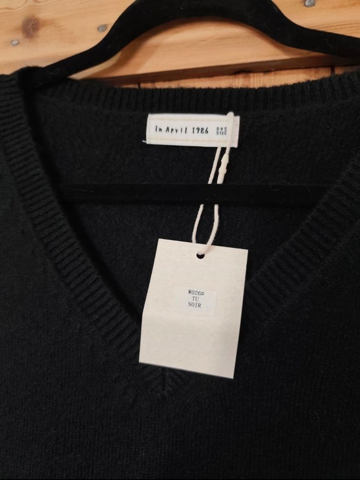 Robe pull noir TU - photo numéro 3