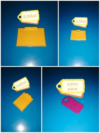 Thème* pièces détachées / porte jaune