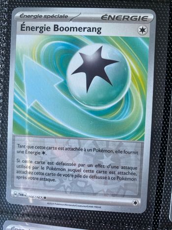 Carte Pokémon reverse neuf