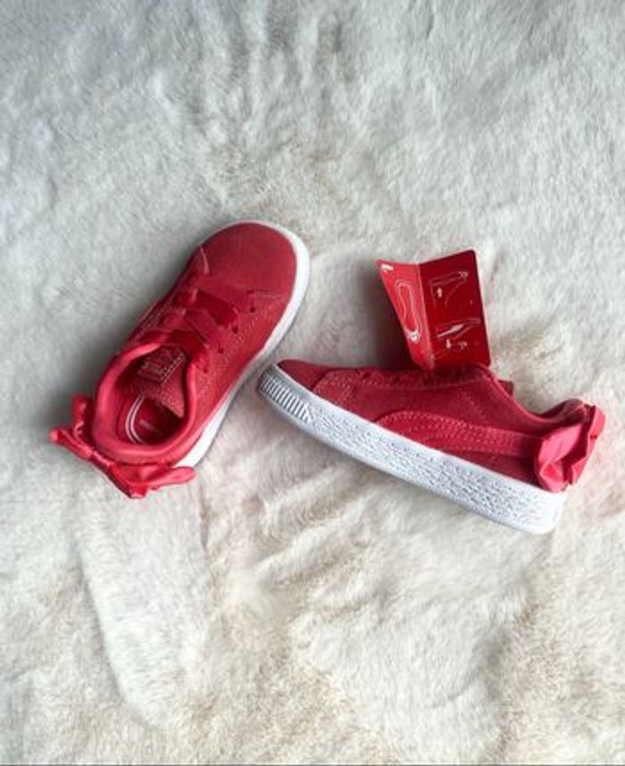 Basket puma fille rose