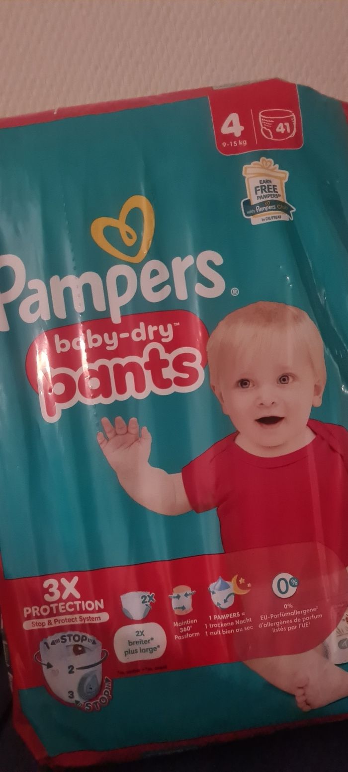 Pampers taille 4 - photo numéro 2