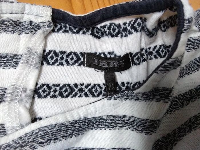 T-shirt marinière IKKS 10 ans - photo numéro 5