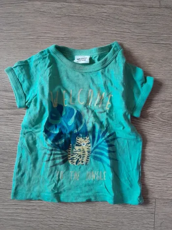 T-shirt bébé vert – Tape à l’Oeil (12 mois / 74 cm)