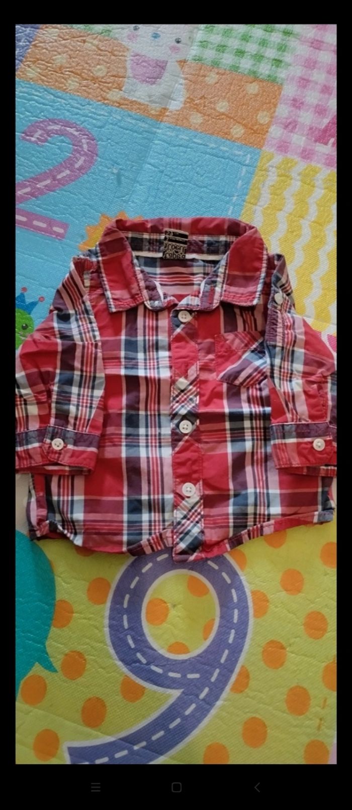 Chemise bébé garçon 3 mois