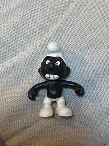 Figurine Schtroumpf noir 20007 Schleich, smurf, schlumpf, puffi, pitufos