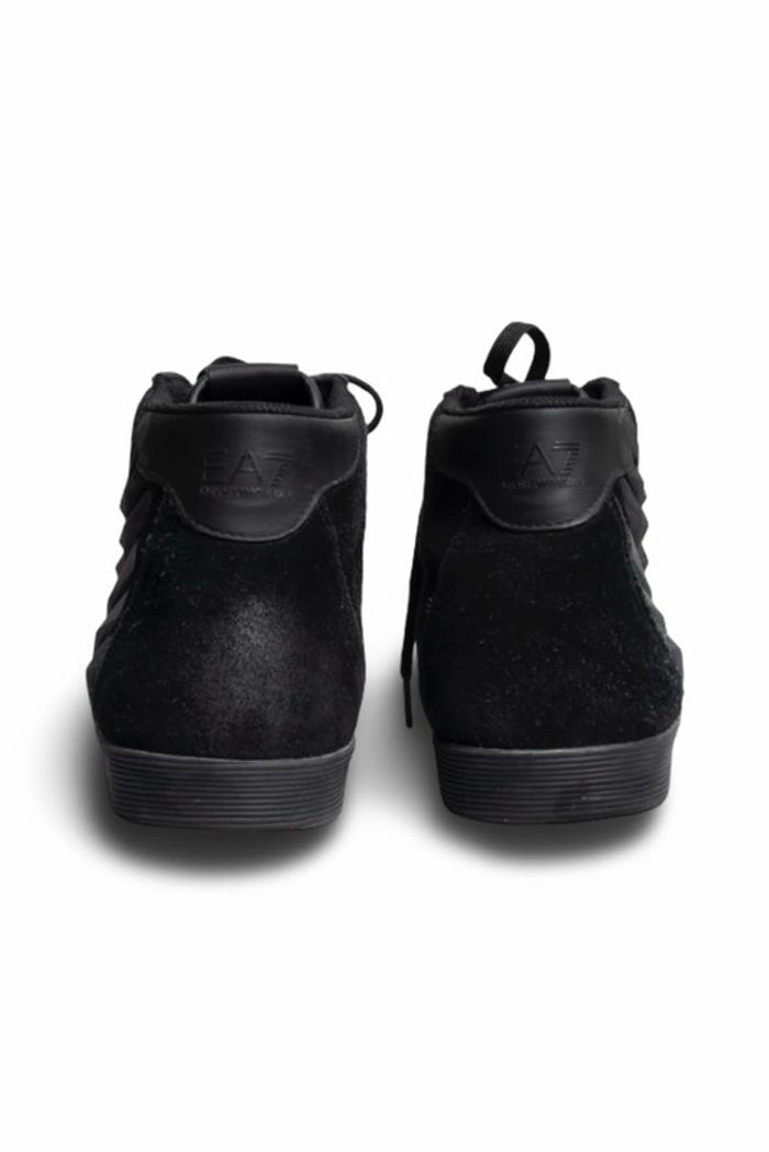 Baskets montantes suede EA7 Emporio Armani high-top sneakers Size 44 - photo numéro 10