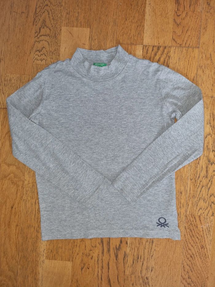 Tee shirt col montant