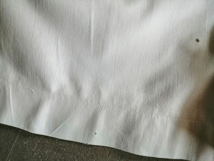 Bermuda blanc en lin - photo numéro 2