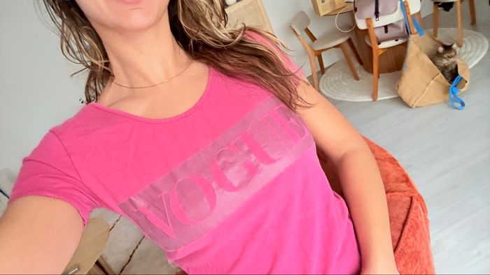 Teeshirt vogue en coton - photo numéro 2