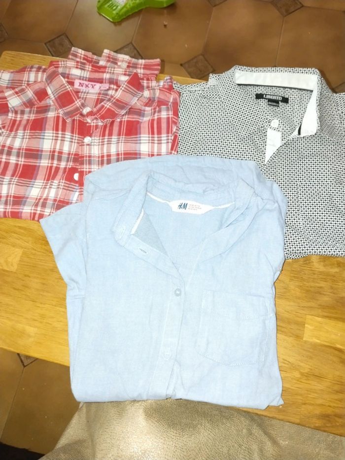 Chemise manches longues