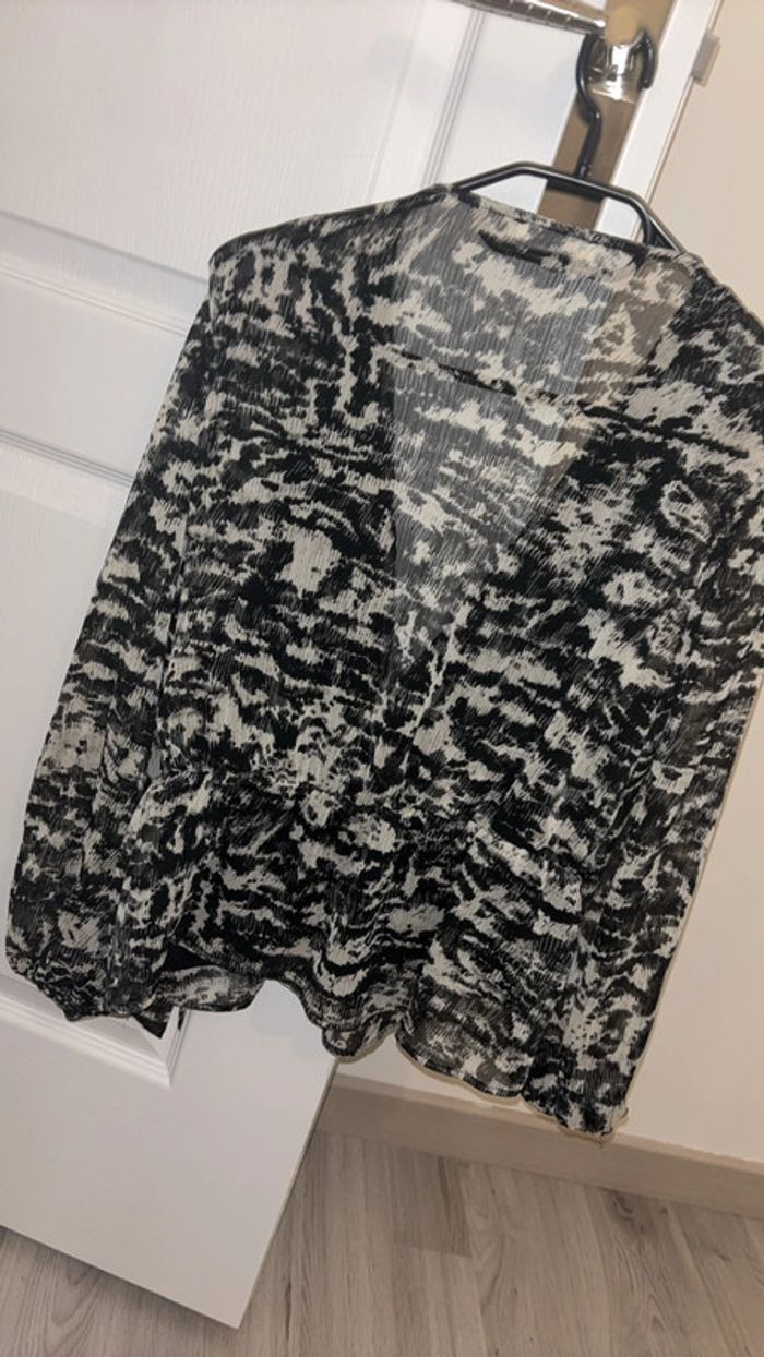 Blouse femme voile noeud - photo numéro 4