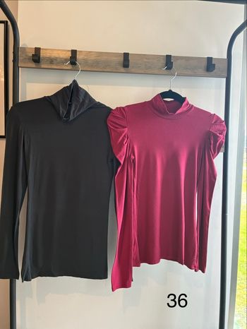 Lot sous pull col roulé femme 