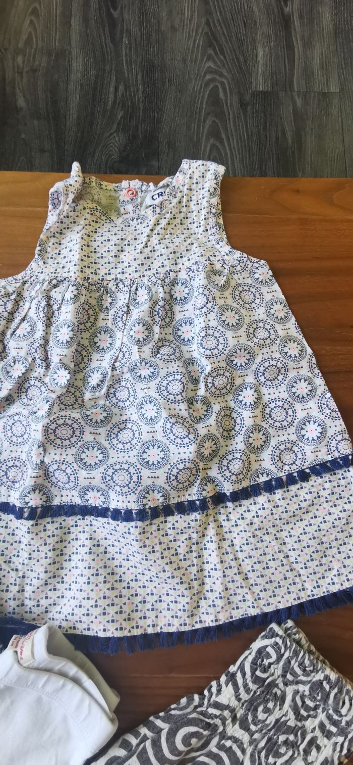 Robes et pantalons bébé fille 12 mois été 74cm - photo numéro 3