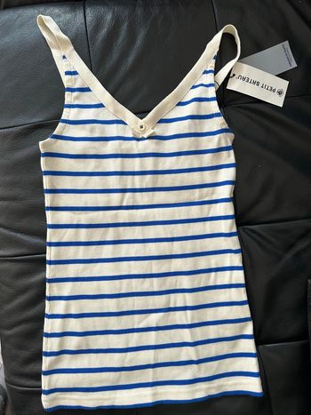Débardeur iconique Petit Bateau XXS Neuf