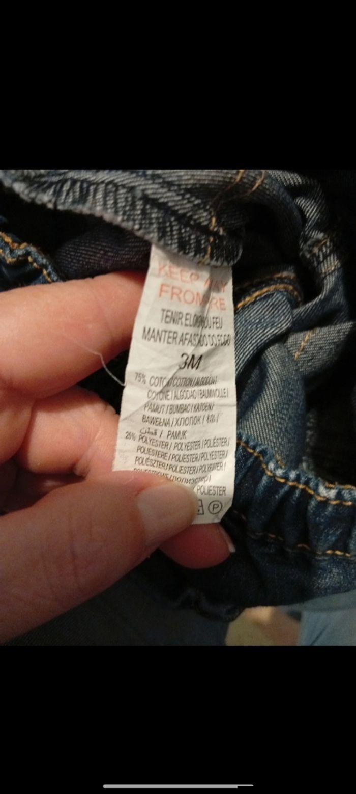 Jean taille 3 mois - photo numéro 3