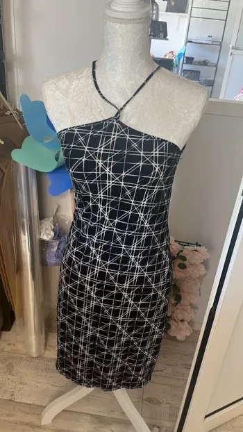 Robe bretelle croisé
