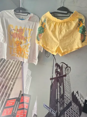 Ensemble pyjama short femme Undiz – Le Roi Lion Simba & Nala – Taille L