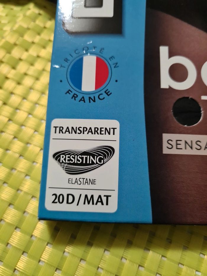 Lot de 3 collants taille 2 noir  Dim - photo numéro 11