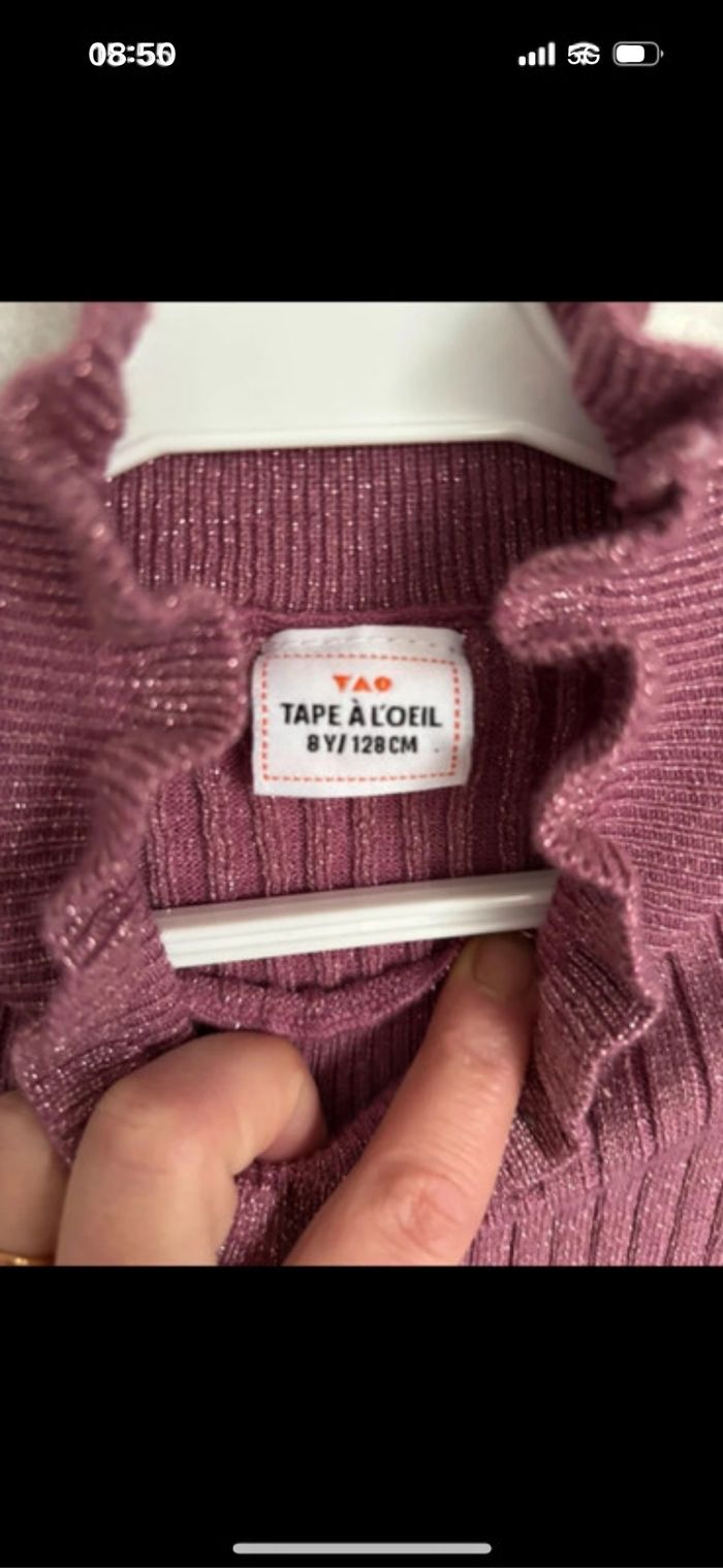 Pull tape à l œil taille 8 ans - photo numéro 2