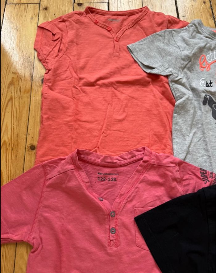 Lot tee-shirts 8 ans - photo numéro 5