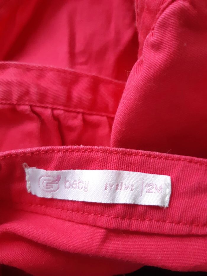 Robe en jean rose Gémo 12 mois - photo numéro 5