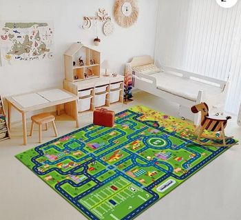 Tapis de jeu de voitures pour enfant 90 x 60 cm Neuf avec étiquette