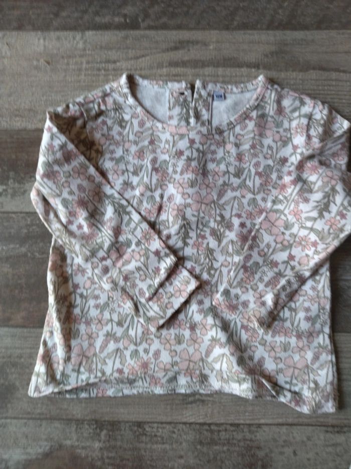 Ensemble robe + tee shirt manche longue taille 18 mois - photo numéro 3