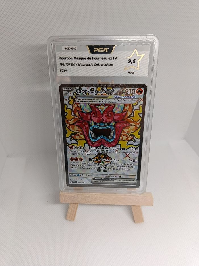 Carte pokémon gradé PCA