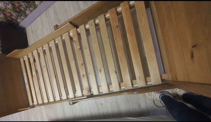Lit évolutif enfant bois avec matelas - photo numéro 8