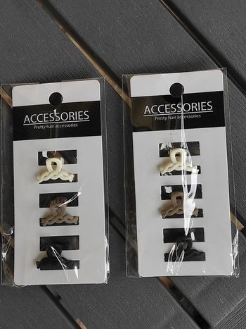 Mini pinces à cheveux