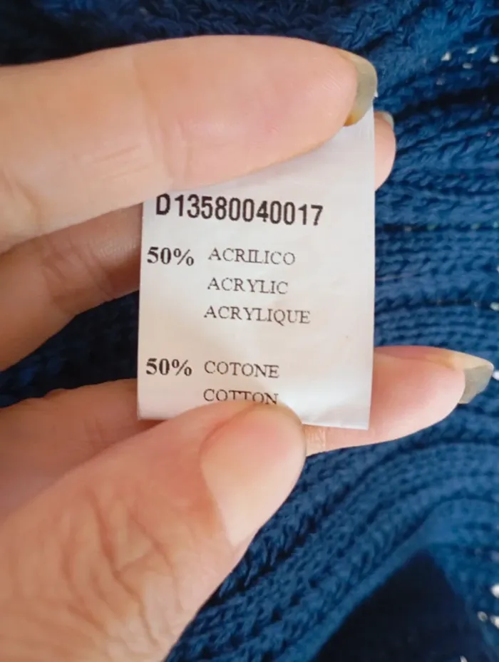 Pull bleu marine Carnet de Vol taille 38 - photo numéro 5