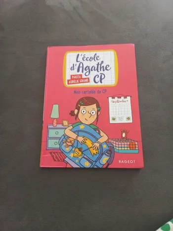Livre l'école d'Agathe cp mon cartable de cp