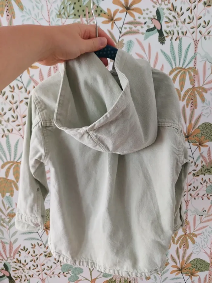 Veste en jeans zara - photo numéro 2