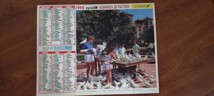 Almanach du facteur 1995 - photo numéro 2