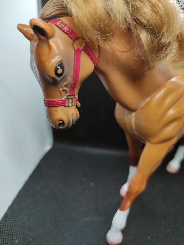 CHEVAL horse toy alpha international inc alezan Brown horse #geektradelanard - photo numéro 4